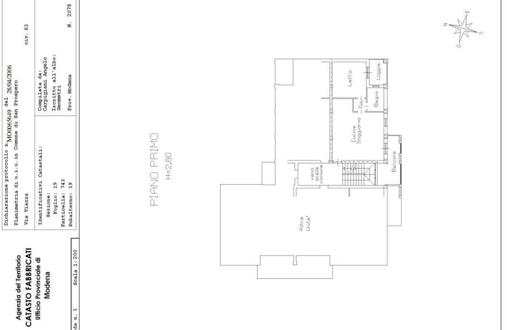 appartamento in vendita a San Prospero