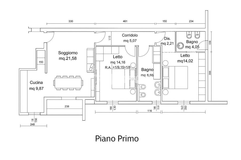 appartamento in vendita a Sassuolo