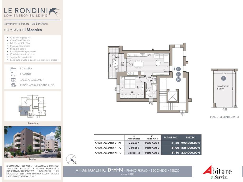 appartamento in vendita a Savignano sul Panaro