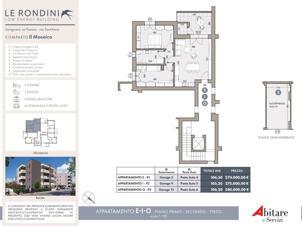 appartamento in vendita a Savignano sul Panaro