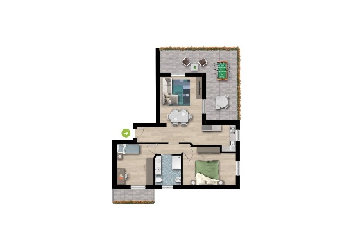 appartamento in vendita a Serramazzoni