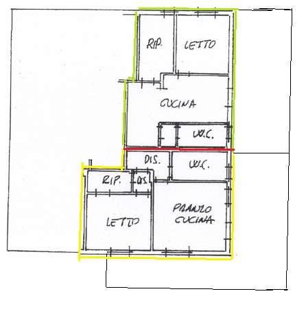 appartamento in vendita a Serramazzoni in zona Montagnana