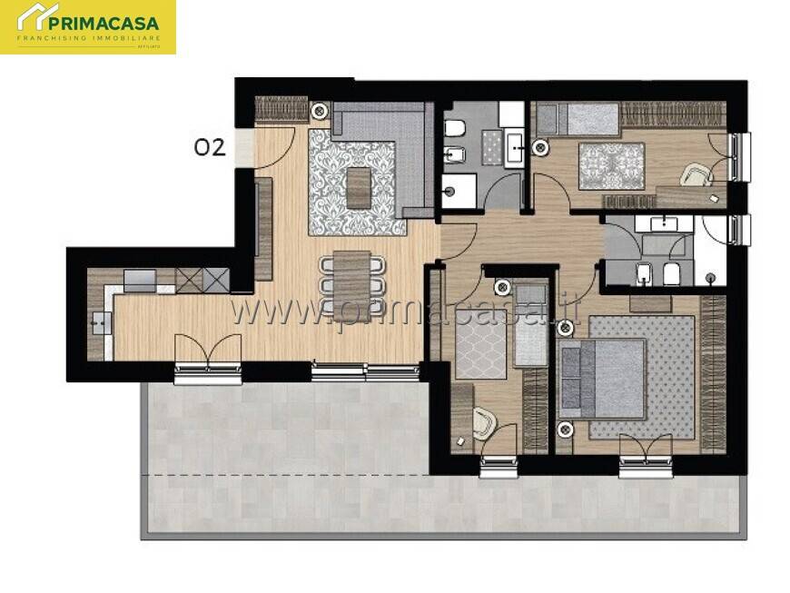 appartamento in vendita a Soliera