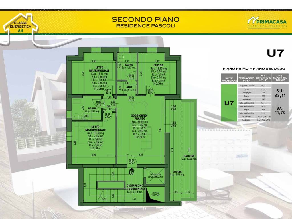 appartamento in vendita a Soliera