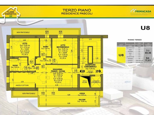 appartamento in vendita a Soliera