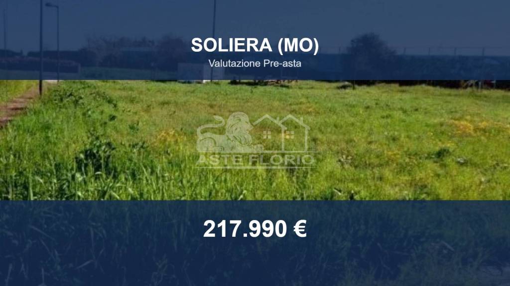 terreno edificabile in vendita a Soliera in zona Appalto