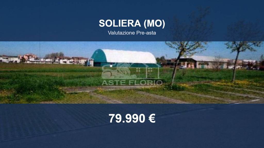 terreno edificabile in vendita a Soliera