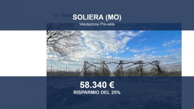 terreno edificabile in vendita a Soliera
