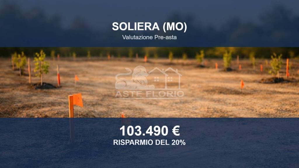 terreno edificabile in vendita a Soliera