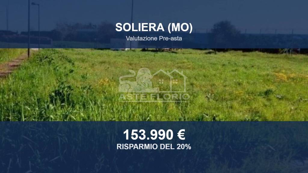 terreno edificabile in vendita a Soliera in zona Appalto