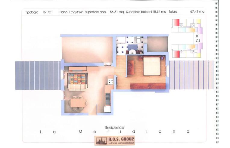 appartamento in vendita a Vignola