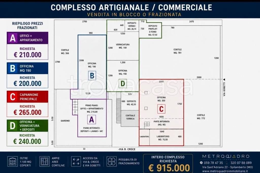 locale commerciale in vendita a Vignola