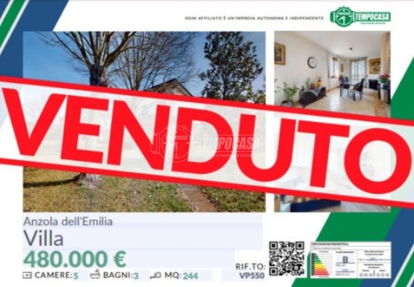casa indipendente ad Anzola dell'Emilia in zona San Giacomo Del Martignone