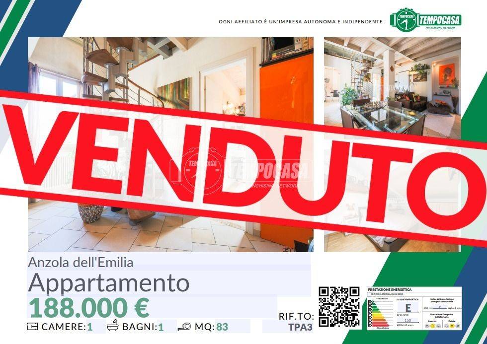 appartamento in vendita ad Anzola dell'Emilia