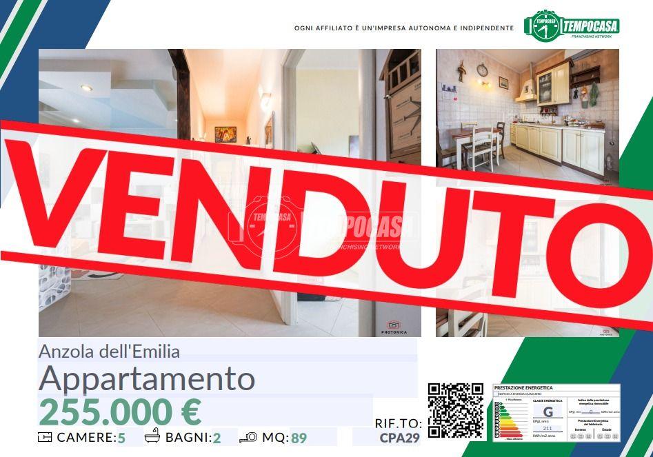 appartamento in vendita ad Anzola dell'Emilia