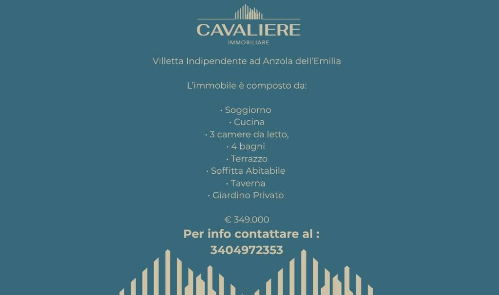 casa indipendente in vendita ad Anzola dell'Emilia