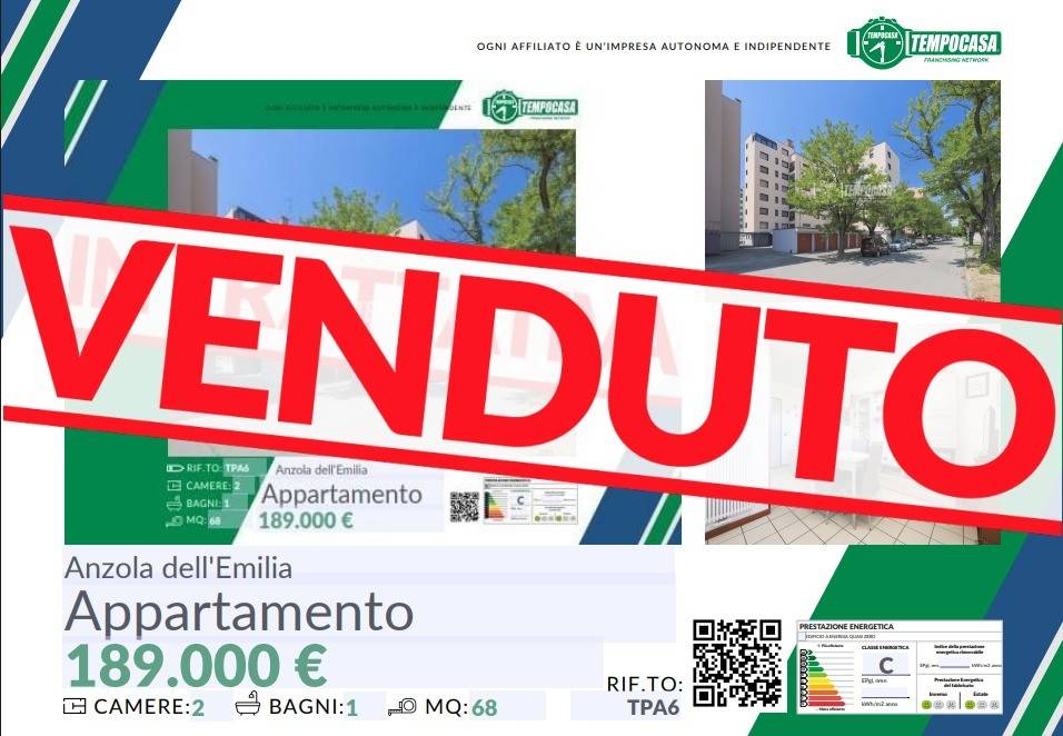 appartamento in vendita ad Anzola dell'Emilia