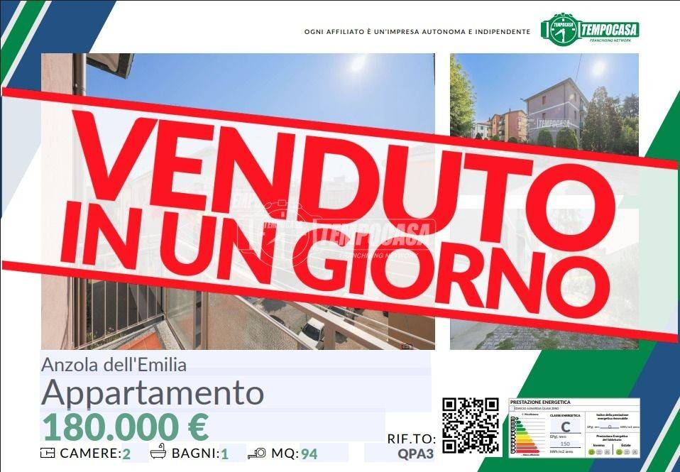 appartamento in vendita ad Anzola dell'Emilia