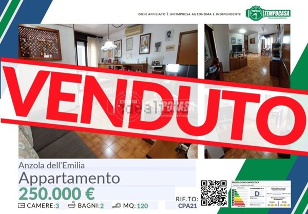 appartamento in vendita ad Anzola dell'Emilia