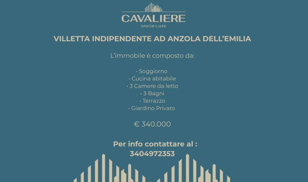 casa indipendente in vendita ad Anzola dell'Emilia