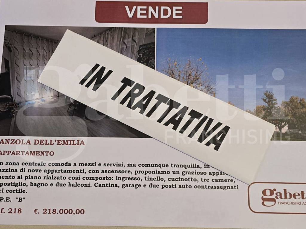 appartamento in vendita ad Anzola dell'Emilia