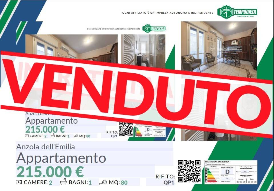 appartamento in vendita ad Anzola dell'Emilia