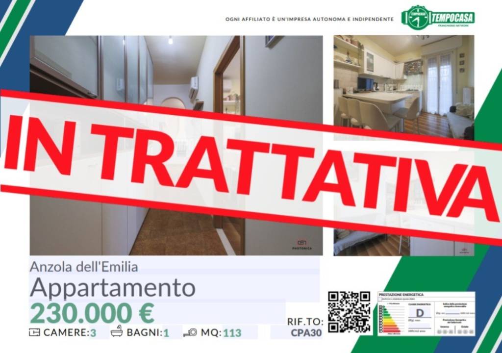 appartamento in vendita ad Anzola dell'Emilia