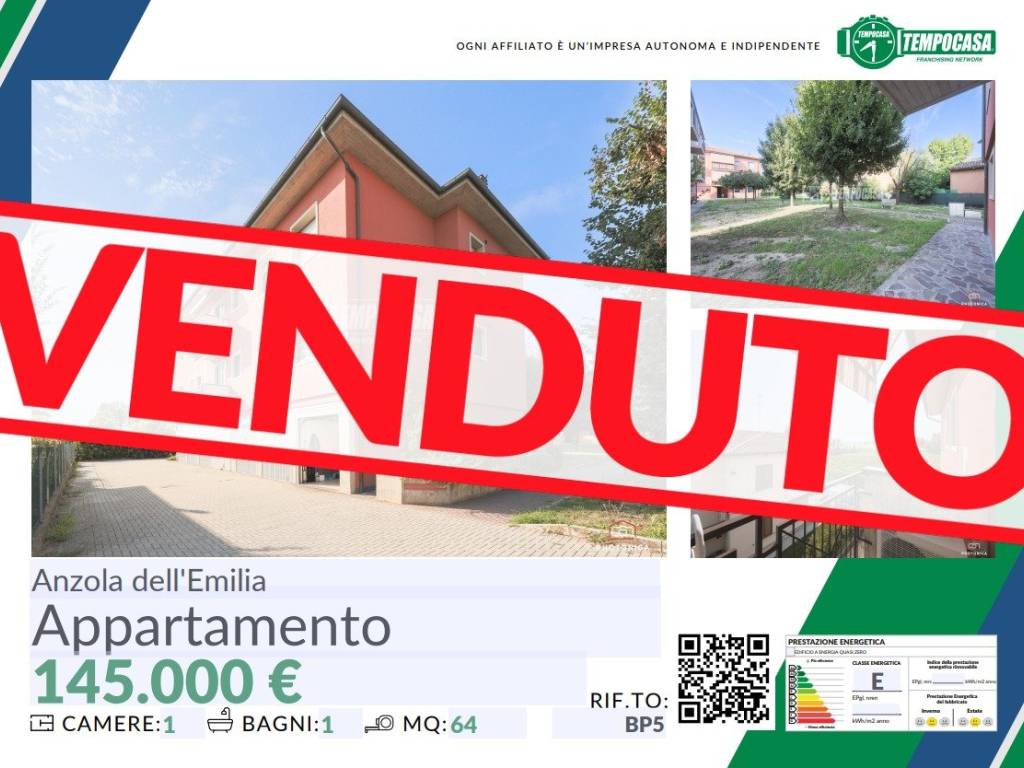 appartamento in vendita ad Anzola dell'Emilia in zona Castelletto