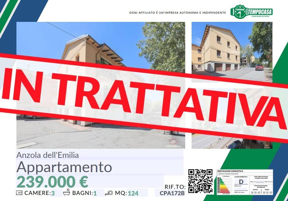 appartamento in vendita ad Anzola dell'Emilia