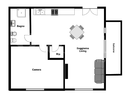 appartamento in vendita ad Argelato in zona Funo