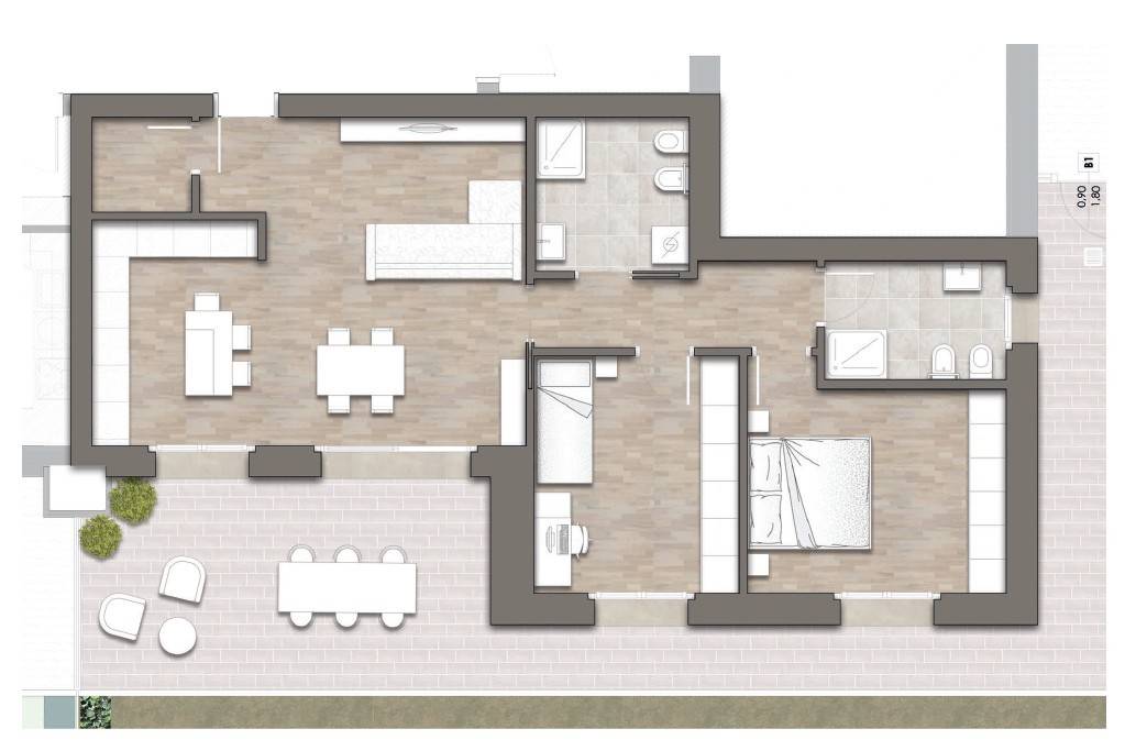 appartamento in vendita a Bologna in zona Corticella