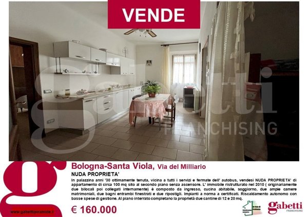 appartamento in vendita a Bologna in zona Santa Viola