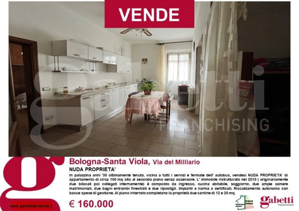 appartamento in vendita a Bologna in zona Santa Viola