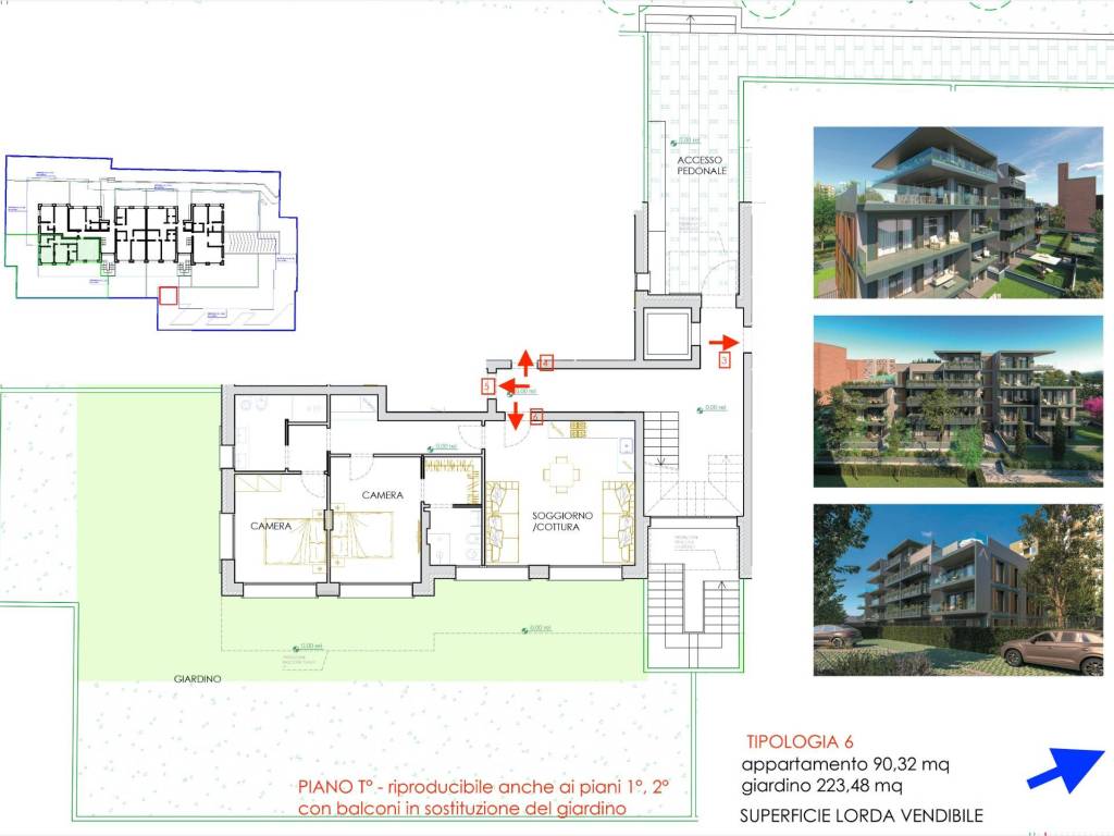 appartamento in vendita a Bologna in zona Savena