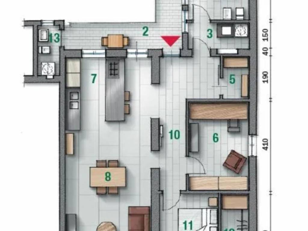 appartamento in vendita a Bologna in zona Centro Storico