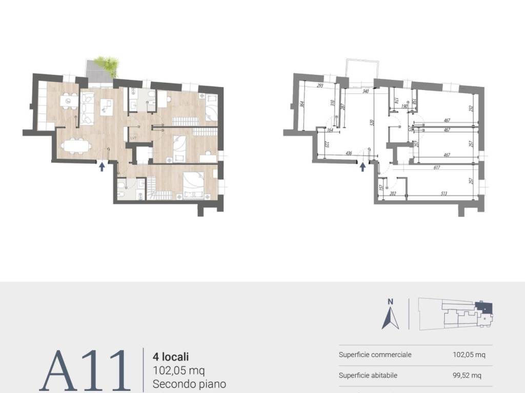 appartamento in vendita a Bologna in zona San Vitale
