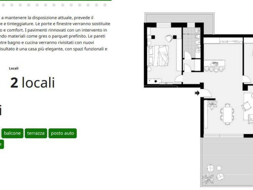 appartamento in vendita a Bologna in zona Borgo Panigale