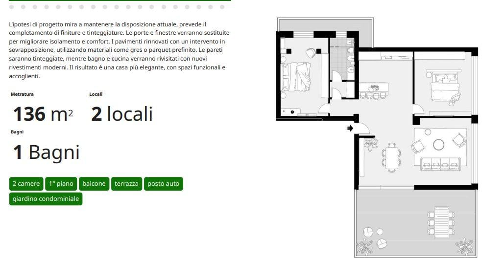 appartamento in vendita a Bologna in zona Aeroporto