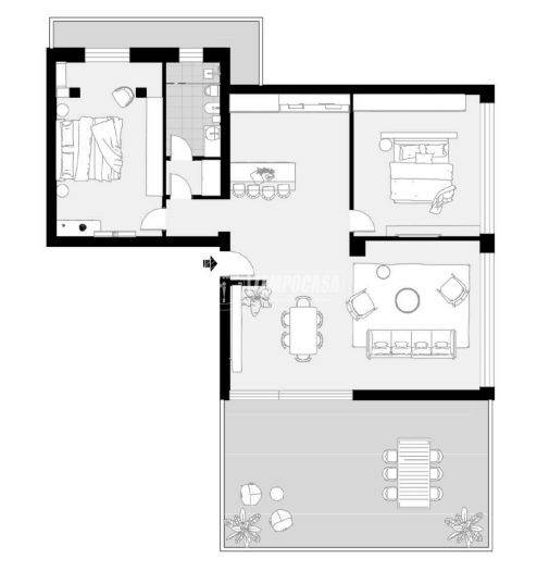 appartamento in vendita a Bologna in zona Aeroporto