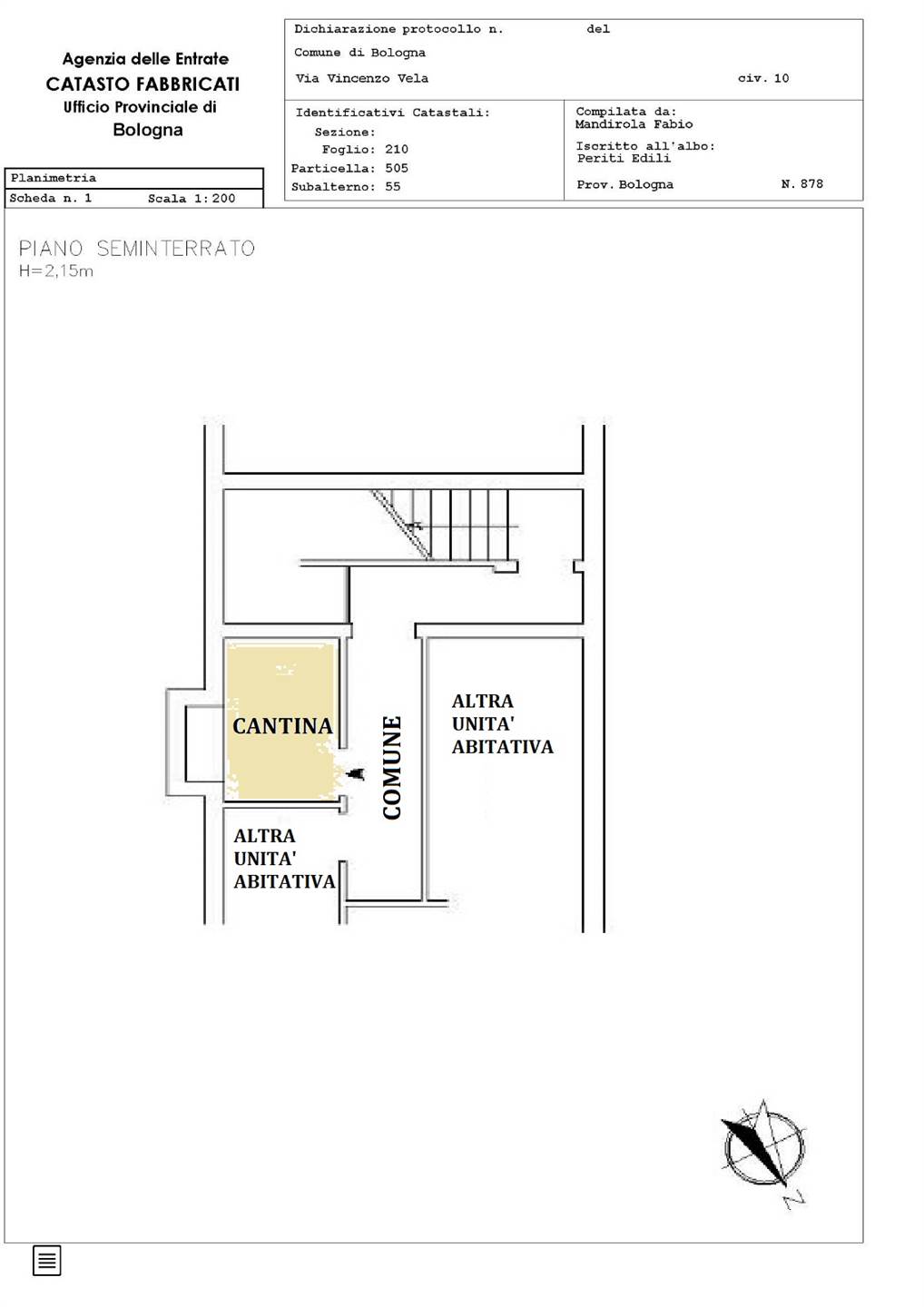 locale di sgombero in vendita a Bologna
