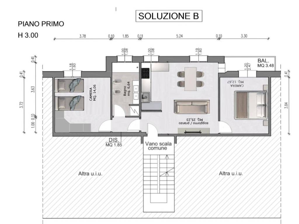 appartamento in vendita a Bologna in zona Corticella