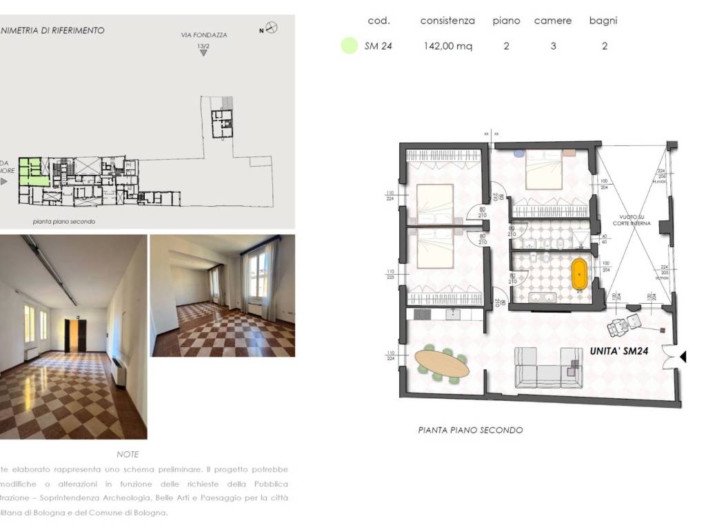 appartamento in vendita a Bologna