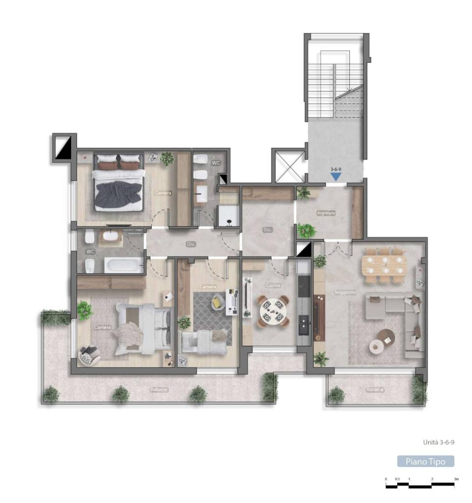 appartamento in vendita a Bologna in zona Savena