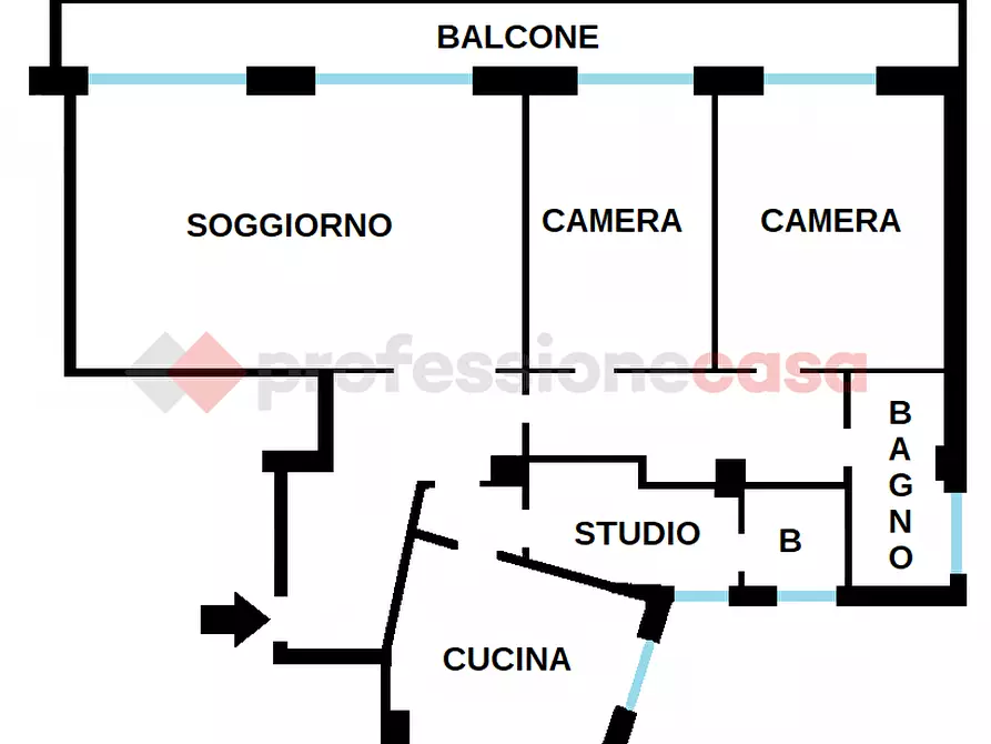 appartamento in vendita a Bologna in zona San Vitale
