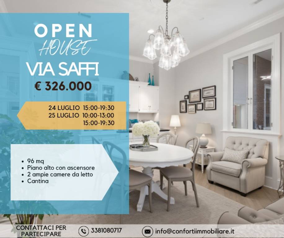 appartamento in vendita a Bologna in zona Saffi