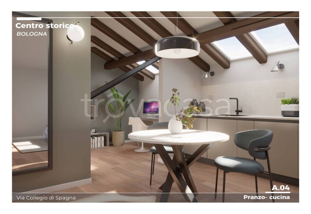 appartamento in vendita a Bologna in zona Centro Storico