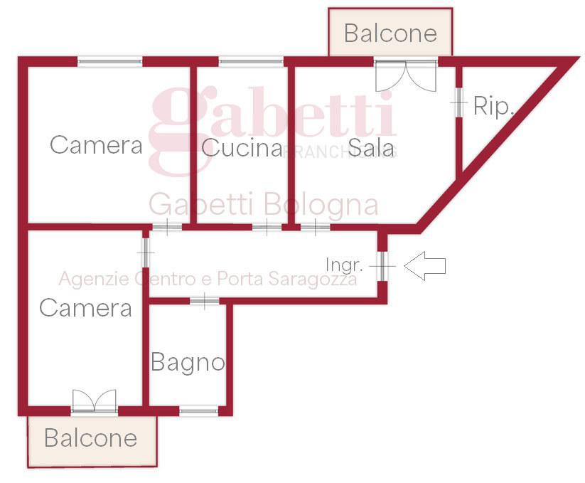appartamento in vendita a Bologna in zona Centro Storico