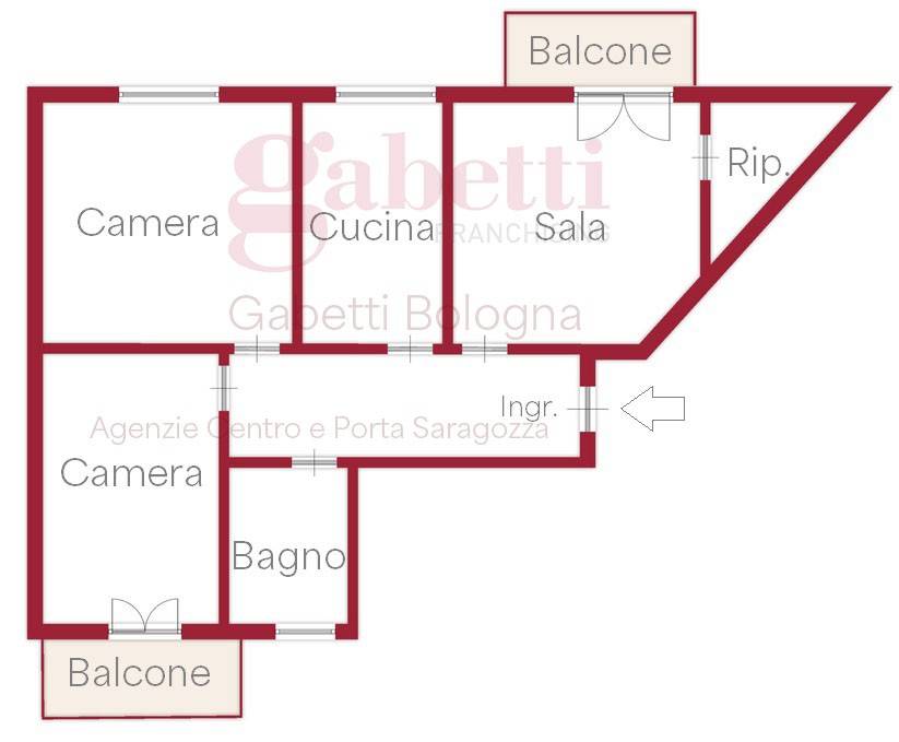 appartamento in vendita a Bologna in zona Centro Storico