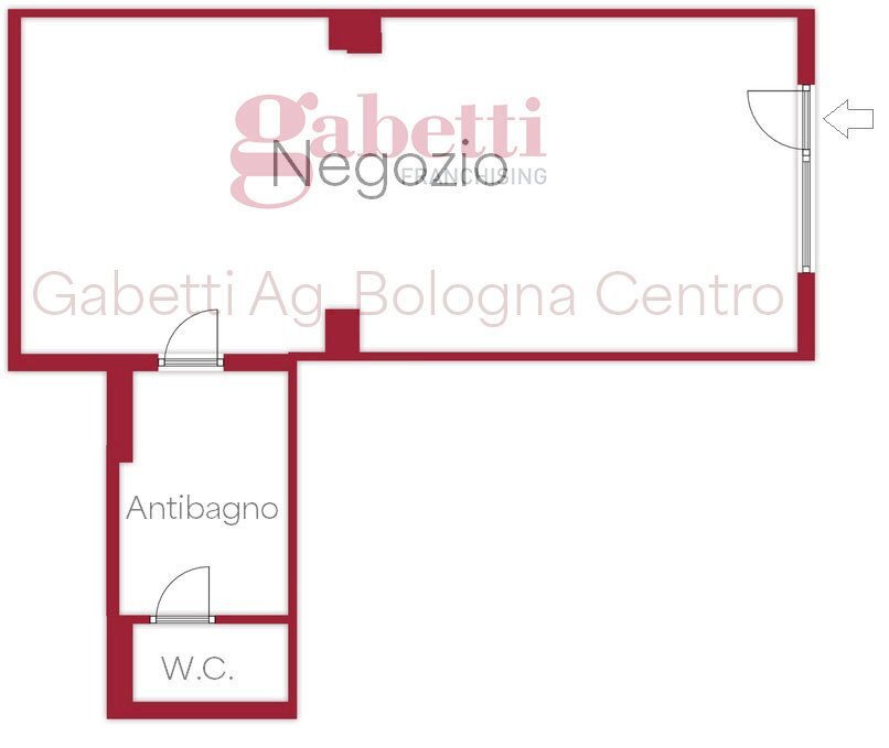 negozio in vendita a Bologna in zona Saragozza