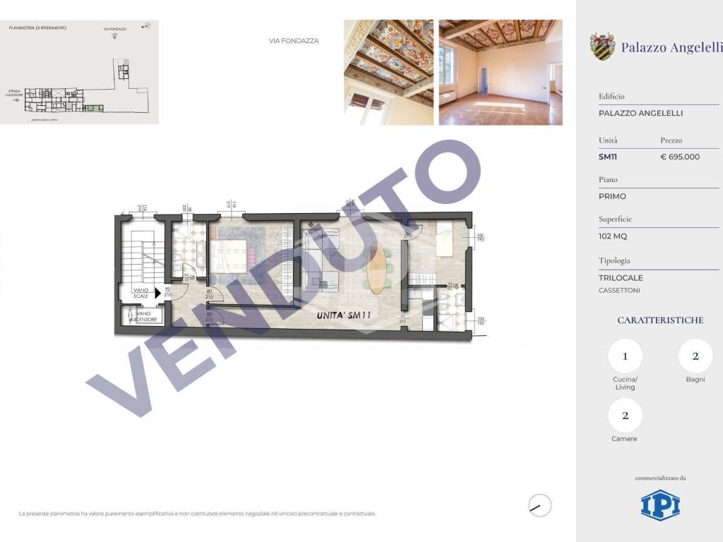 appartamento in vendita a Bologna in zona Centro Storico